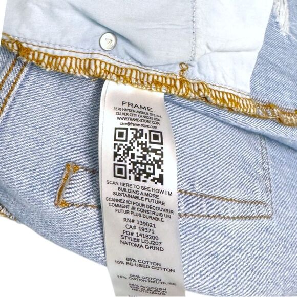 FRAME DENIM EUC Le Original in Clash Size 28 - Picture 9 of 9